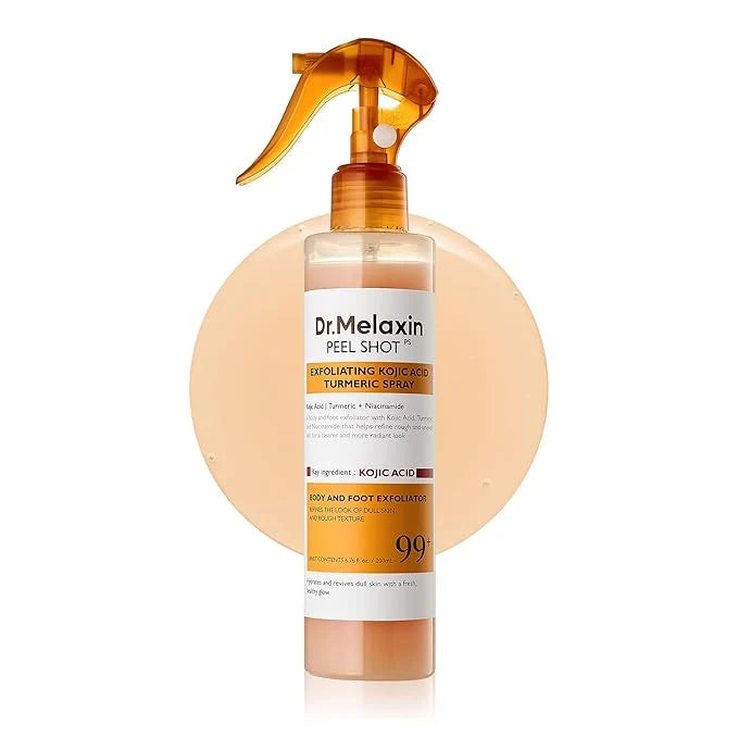 Dr. Melaxin Peel Shot | Kojic Acid Spray for Smoother Skin ✨ د. ميلاكسين بيل شوت | بخاخ حمض الكوجيك لبشرة أكثر نعومة