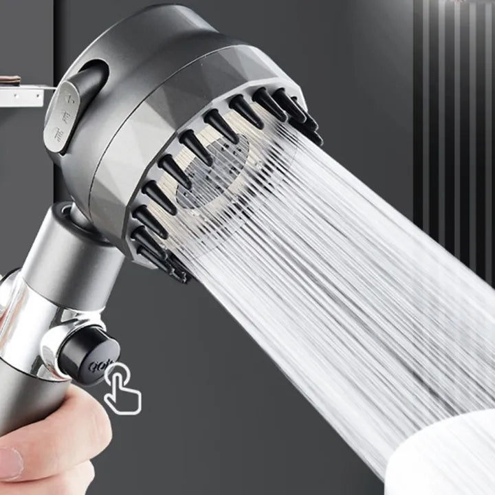 🚿 3 Modes Filtered High Pressure Shower Head | 3 أوضاع لرأس الدش عالي الضغط 💦✨
