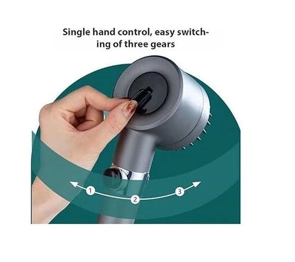 🚿 3 Modes Filtered High Pressure Shower Head | 3 أوضاع لرأس الدش عالي الضغط 💦✨