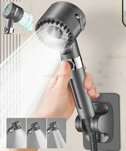🚿 3 Modes Filtered High Pressure Shower Head | 3 أوضاع لرأس الدش عالي الضغط 💦✨