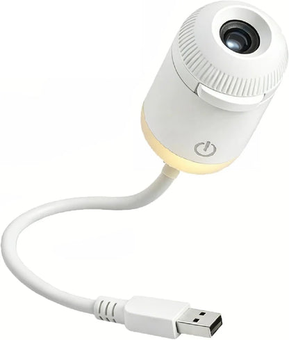 Portable Mini USB Starry Sky Projection Lamp | مصباح إسقاط السماء المرصعة بالنجوم المحمول USB