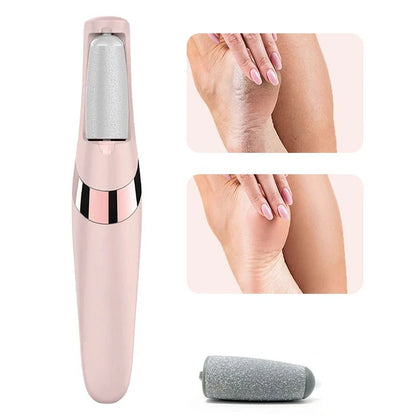 مبرد القدم الكهربائي لإزالة الجلد الخشن | Electric Pedicure Foot File Callus Remover