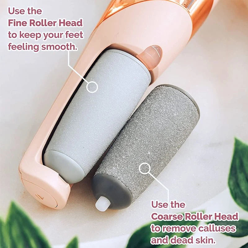 مبرد القدم الكهربائي لإزالة الجلد الخشن | Electric Pedicure Foot File Callus Remover