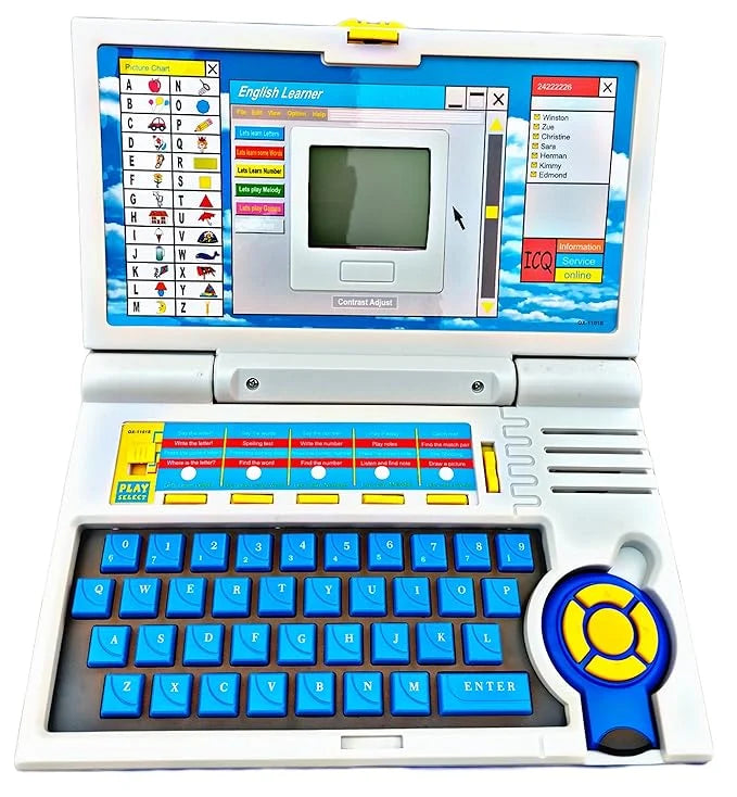 English Learning Kids Laptop  لابتوب تعليمي للأطفال لتعلّم اللغة الإنجليزية