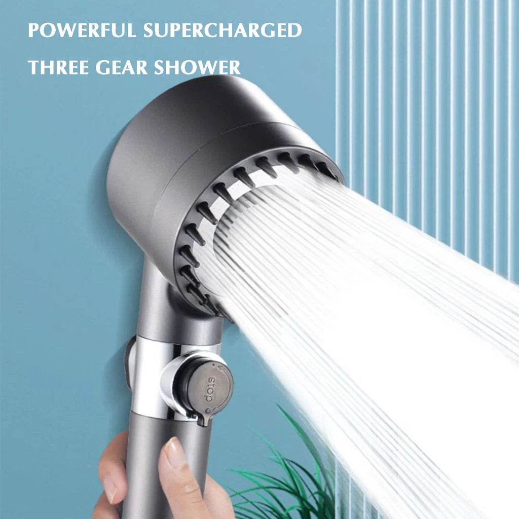🚿 3 Modes Filtered High Pressure Shower Head | 3 أوضاع لرأس الدش عالي الضغط 💦✨