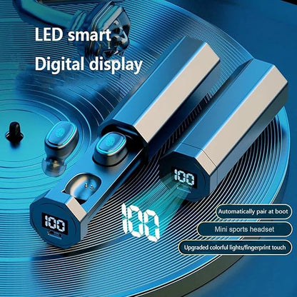 True Wireless Earbuds with Digital Display